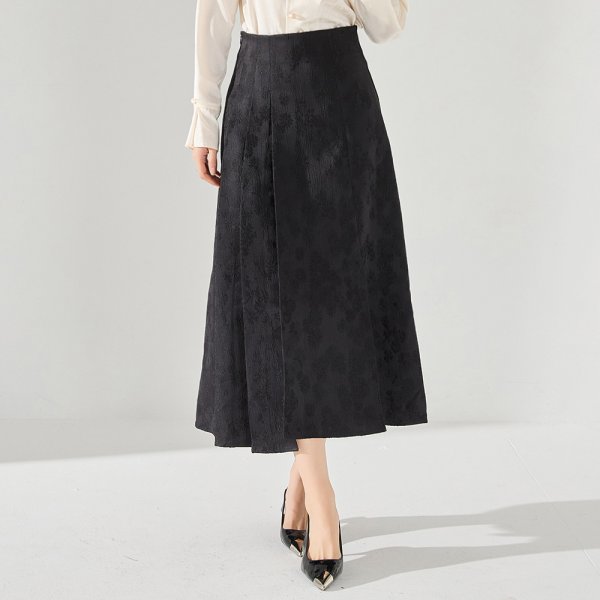 Jacquard Improved Horse-face Skirt Skirt For Women